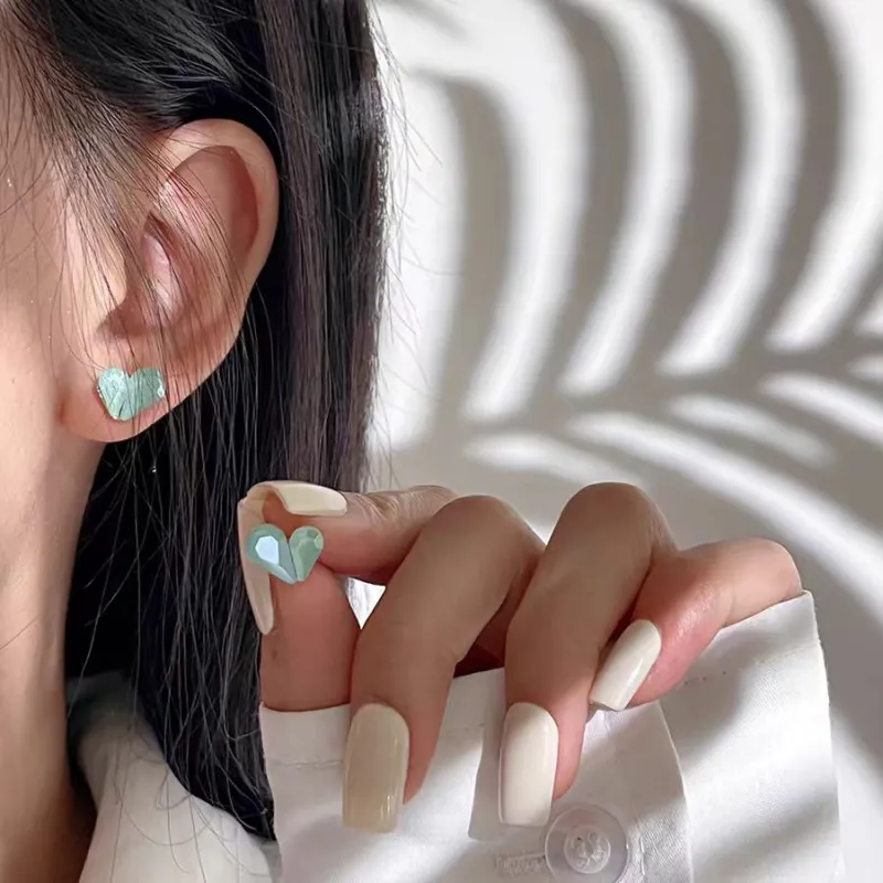 BLESSED BULLET Alloy Stud Earrings Women's-2