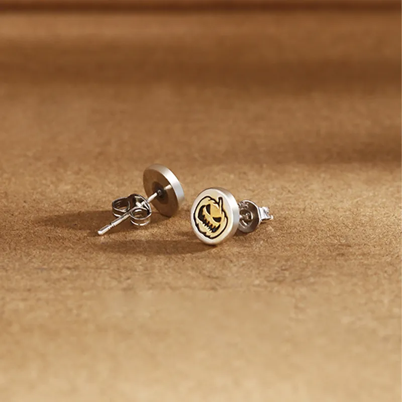 BLESSED BULLET Alloy Stud Earrings Unisex-2