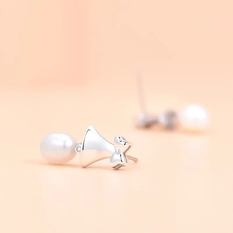 BLESSED BULLET Copper Earrings Women's-1