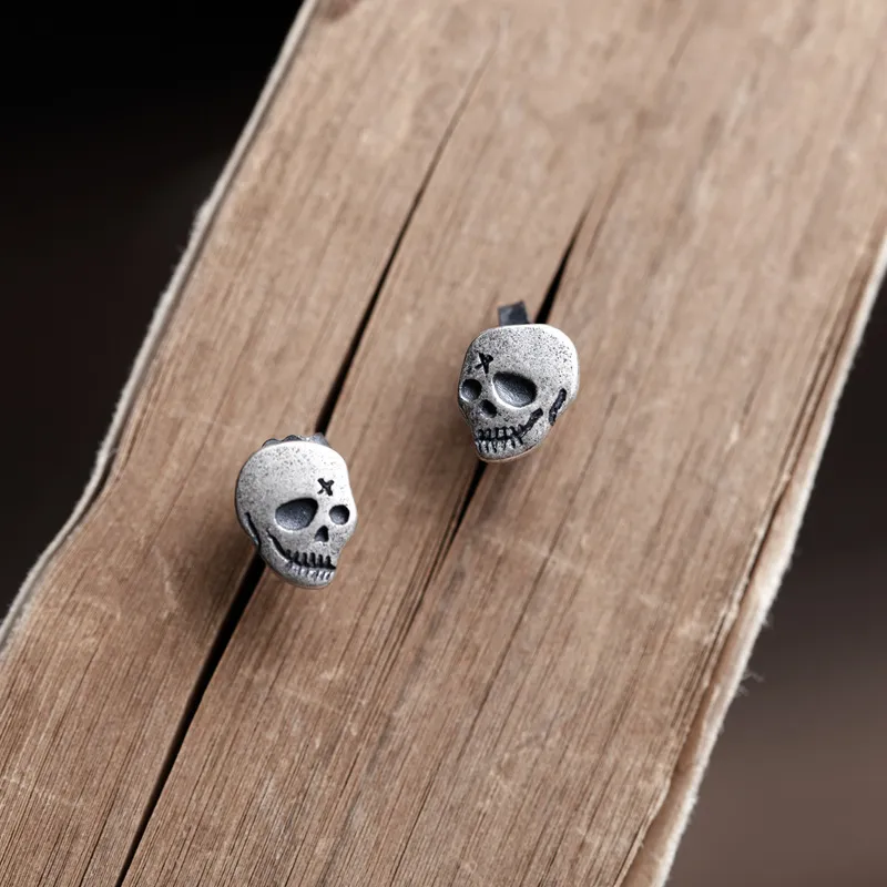 BLESSED BULLET Alloy Stud Earrings Men's-6
