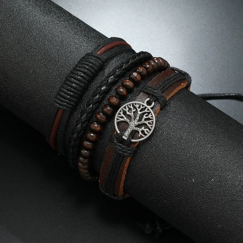 BLESSED BULLET Linen Rope Bracelets Unisex-1