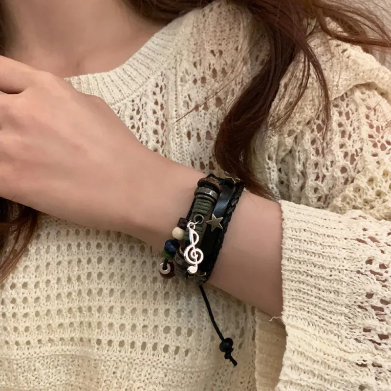 BLESSED BULLET Alloy Bracelets Unisex-4