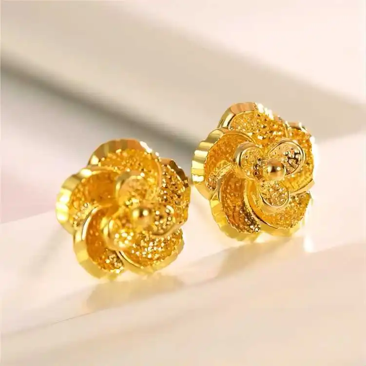 BLESSED BULLET Alloy Stud Earrings Women's-3