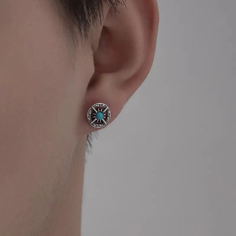 BLESSED BULLET Alloy Stud Earrings Unisex-1