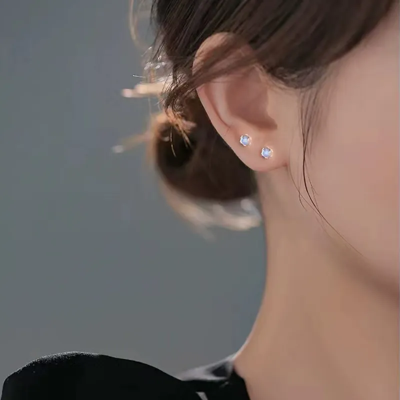 BLESSED BULLET Alloy Stud Earrings Unisex-3