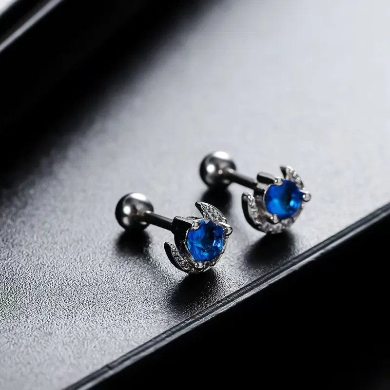BLESSED BULLET Alloy Stud Earrings Unisex-9