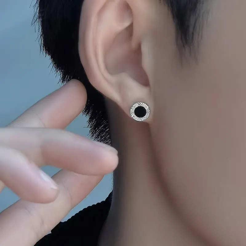 BLESSED BULLET Alloy Stud Earrings Unisex-2
