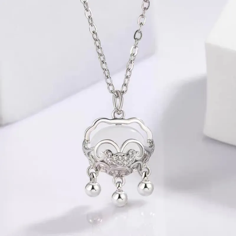 BLESSED BULLET Titanium Steel Necklaces Women's-1