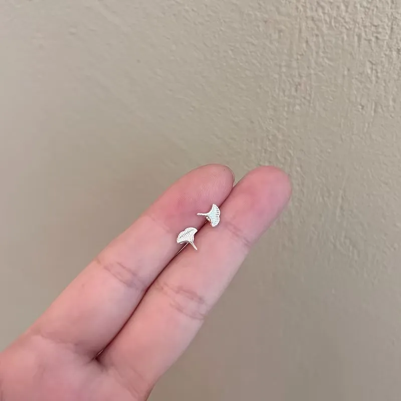BLESSED BULLET Zircon Stud Earrings Women's-2