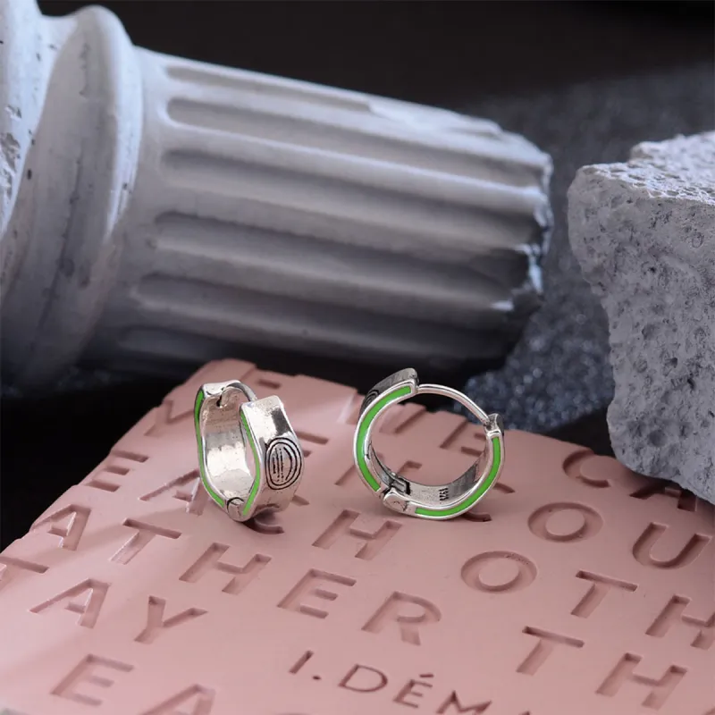 BLESSED BULLET Alloy Earrings Unisex-4