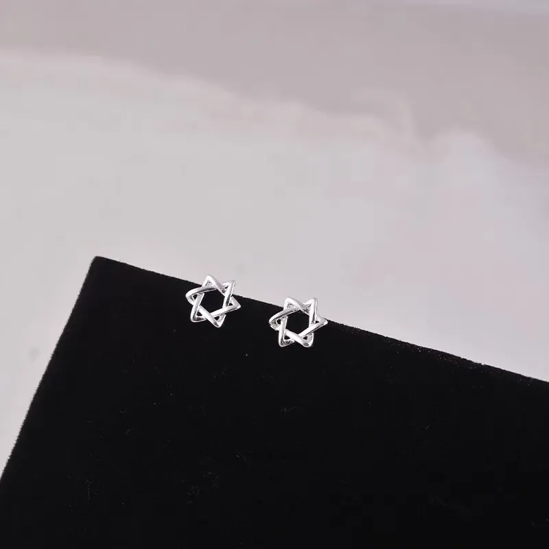 BLESSED BULLET Zircon Stud Earrings Women's-11