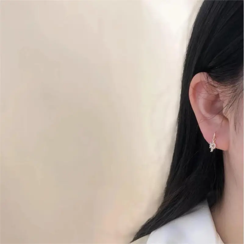 BLESSED BULLET Copper Earrings Women's-1