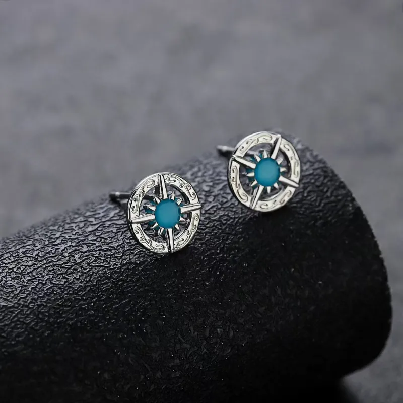 BLESSED BULLET Alloy Stud Earrings Unisex-8