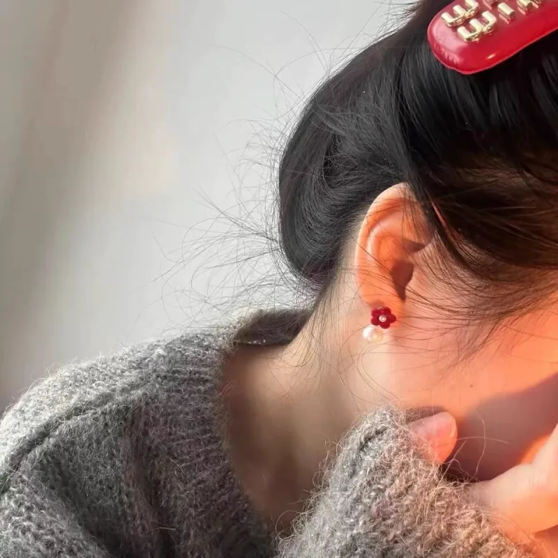 BLESSED BULLET Alloy Earrings Women's-3