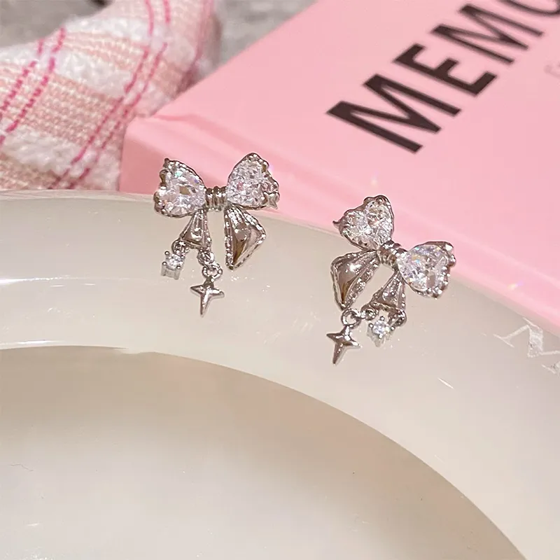 BLESSED BULLET S925 Sterling Silver Stud Earrings Women's-5