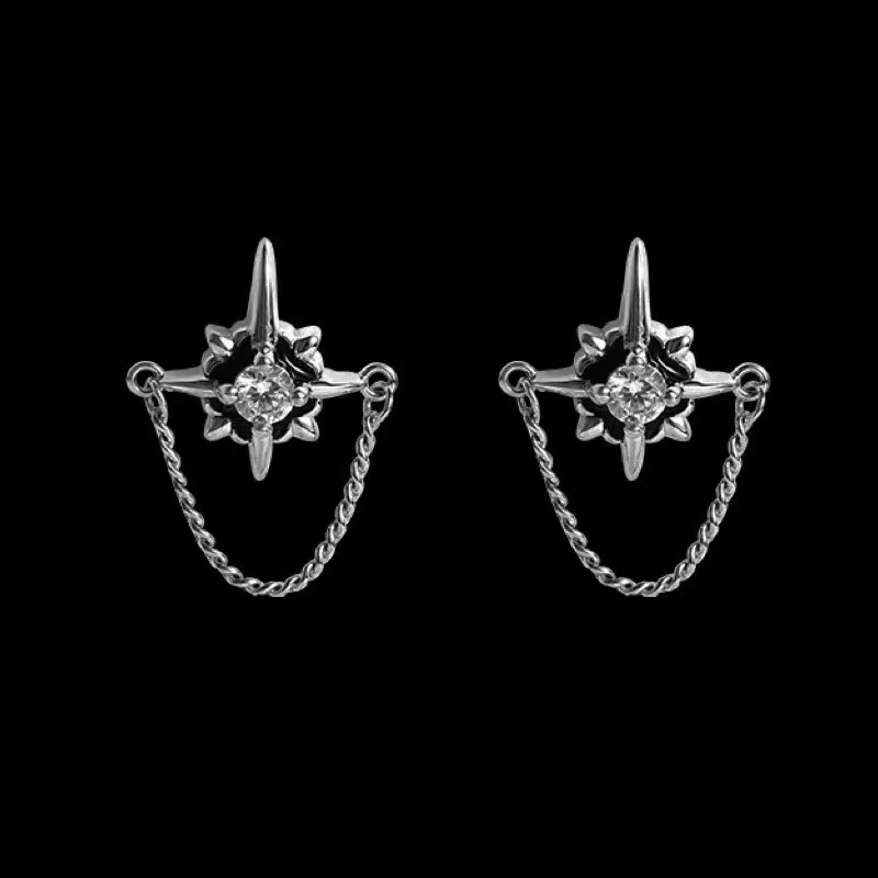 BLESSED BULLET Alloy Stud Earrings Unisex-5