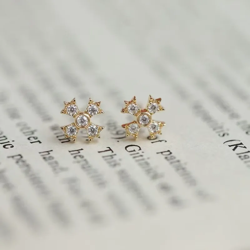 BLESSED BULLET Alloy Stud Earrings Women's-2
