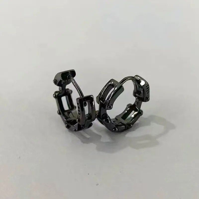 BLESSED BULLET Alloy Earrings Men's-4