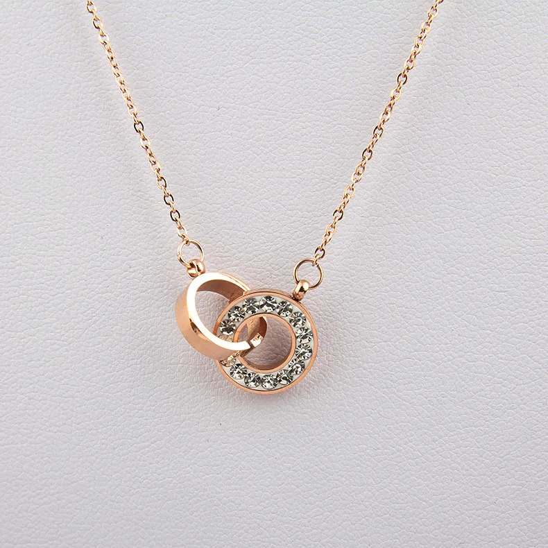 BLESSED BULLET Titanium Steel Necklaces Women's-1