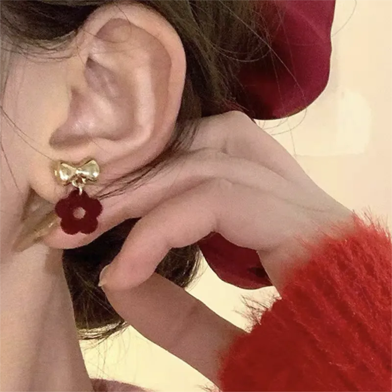 BLESSED BULLET Copper Earrings Women's-1