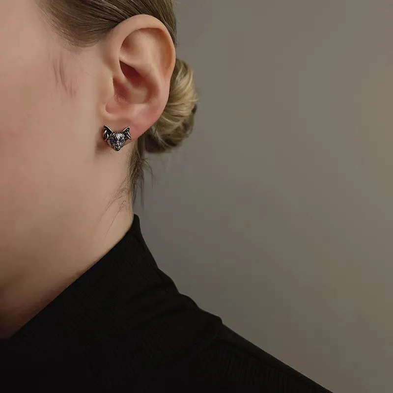 BLESSED BULLET Alloy Stud Earrings Unisex-1