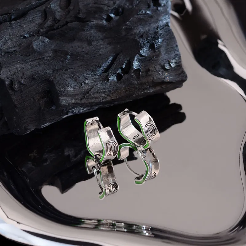 BLESSED BULLET Alloy Earrings Unisex-5