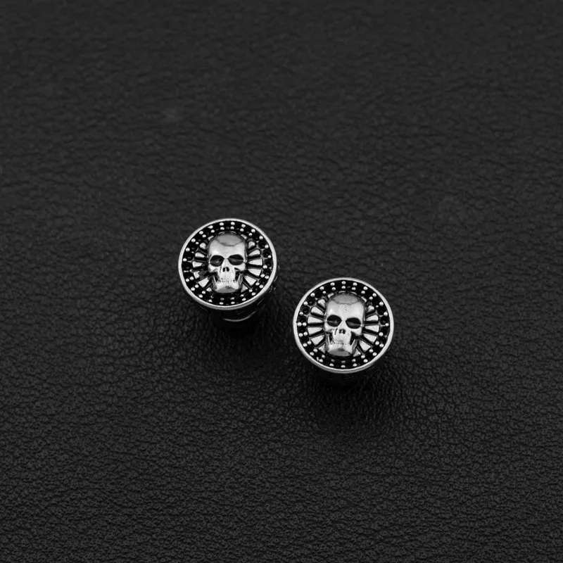 BLESSED BULLET Alloy Stud Earrings Men's-2