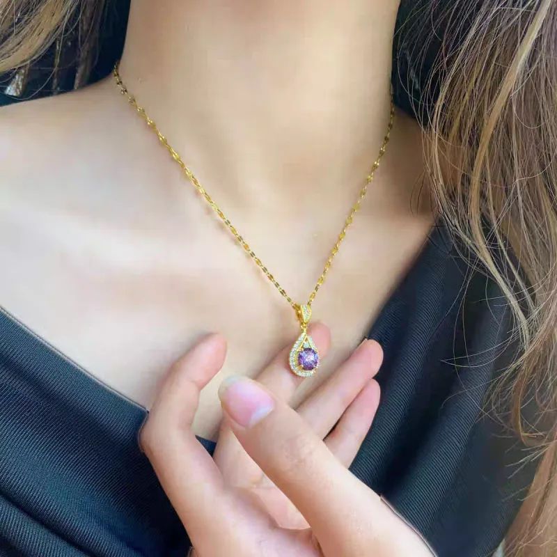 BLESSED BULLET Copper Necklaces Unisex-2