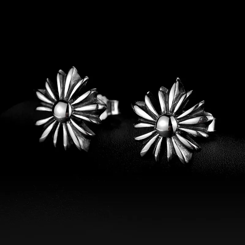 BLESSED BULLET Alloy Stud Earrings Men's-4
