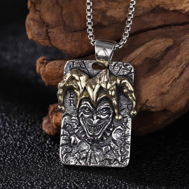 BLESSED BULLET Alloy Necklaces Men's-3