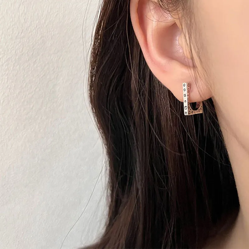 BLESSED BULLET Alloy Earrings Unisex-2