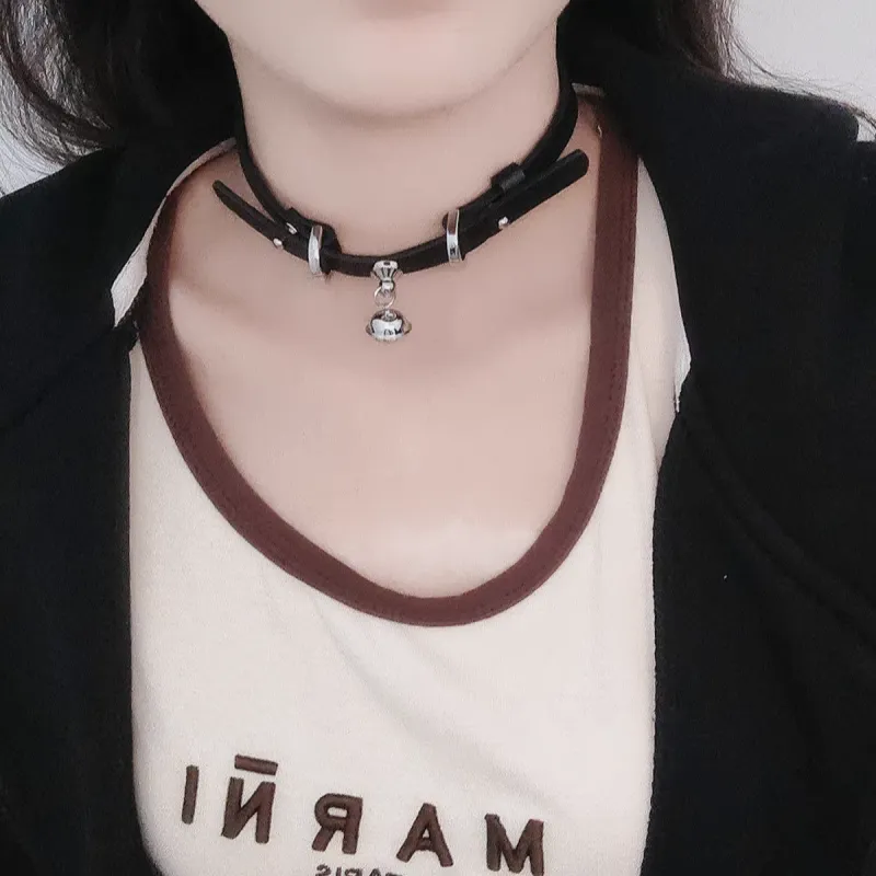 BLESSED BULLET Leather Necklaces Women's-4