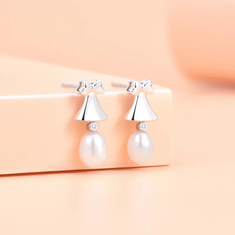 BLESSED BULLET Copper Earrings Women's-3