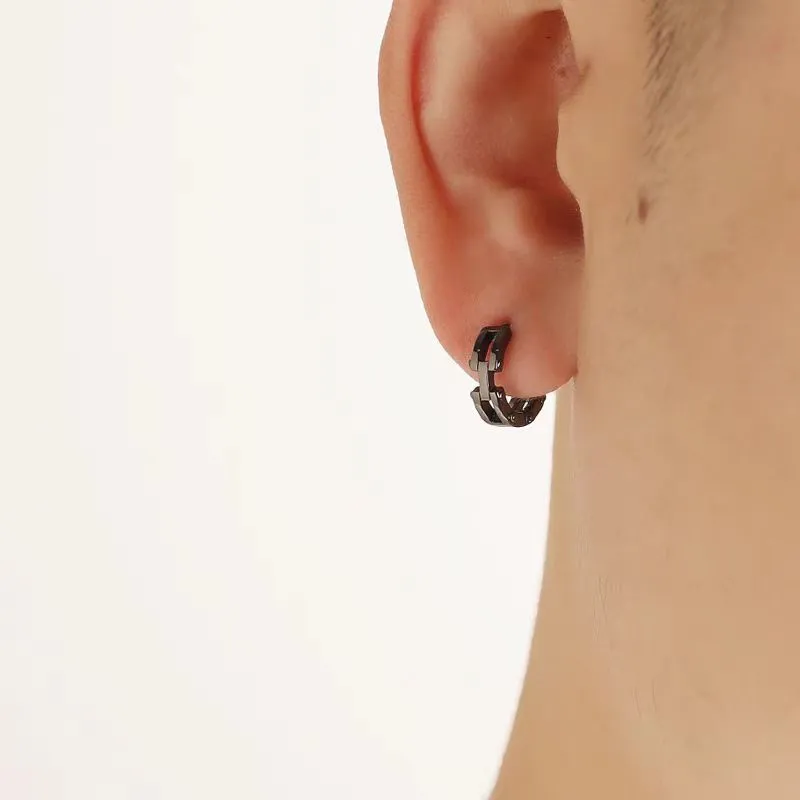 BLESSED BULLET Alloy Earrings Men's-2