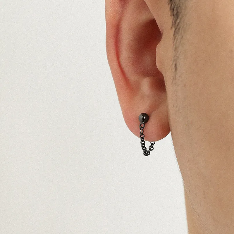 BLESSED BULLET Alloy Earrings Men's-3