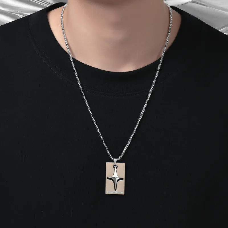BLESSED BULLET Necklaces Unisex-7