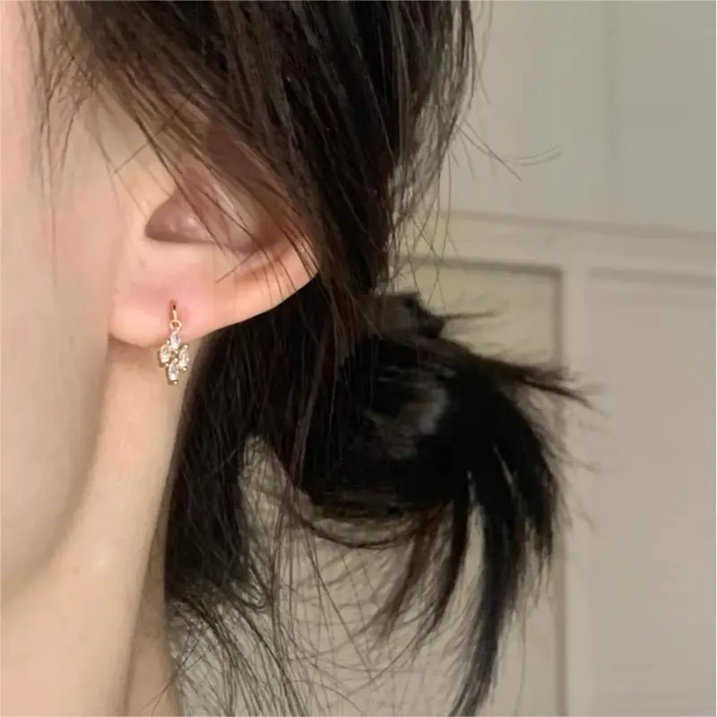 BLESSED BULLET Copper Earrings Women's-2