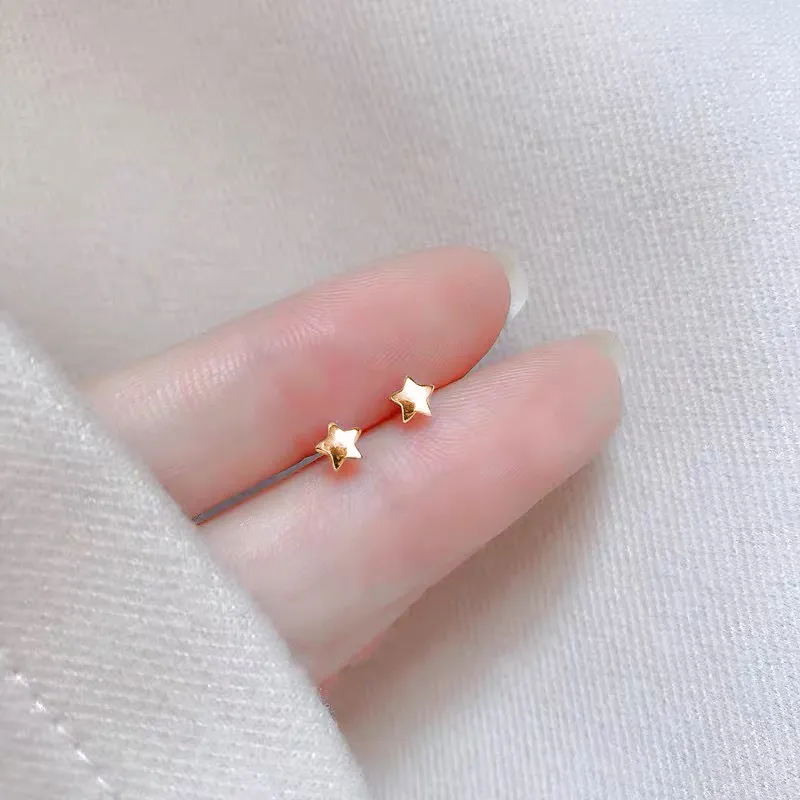 BLESSED BULLET Titanium Steel Stud Earrings Women's-4