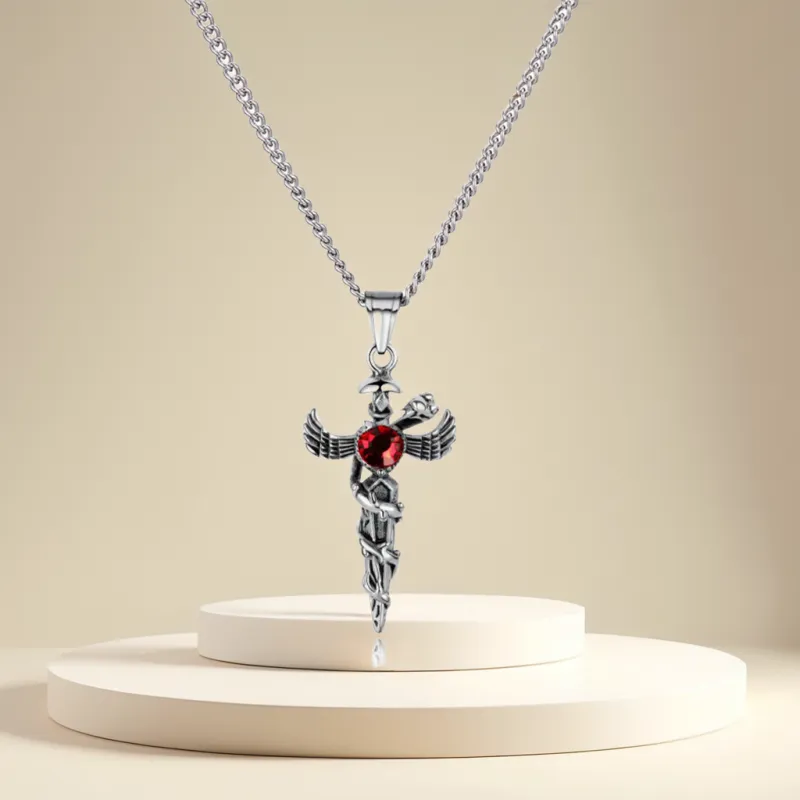 BLESSED BULLET Alloy Necklaces Unisex-2