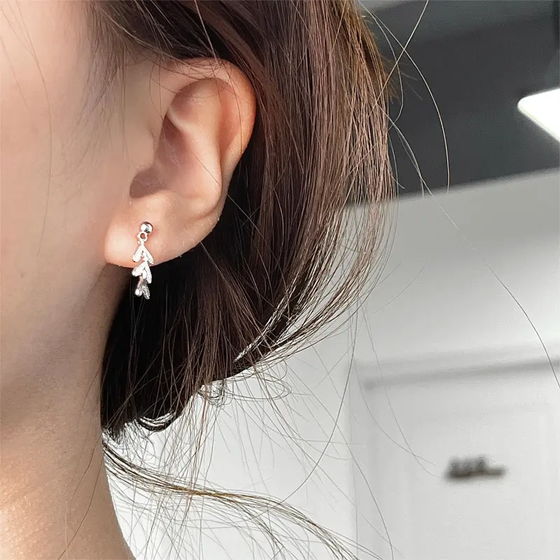 BLESSED BULLET Copper Earrings Women's-5
