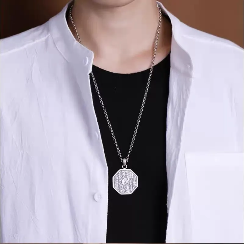 BLESSED BULLET Copper Alloy Necklaces Men's-1
