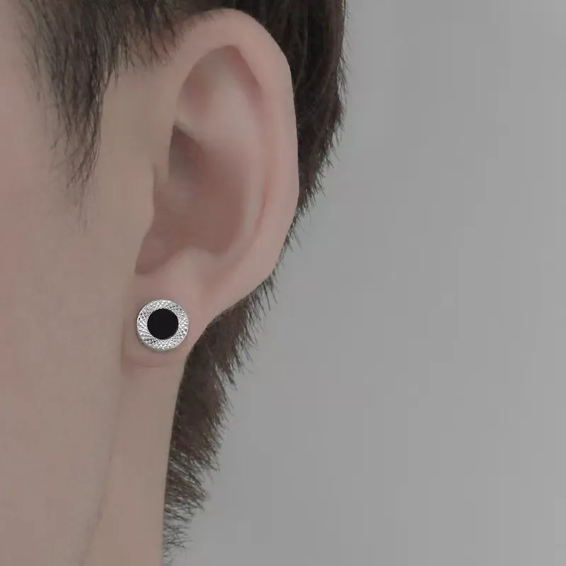 BLESSED BULLET Alloy Stud Earrings Unisex-4