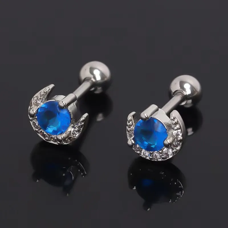BLESSED BULLET Alloy Stud Earrings Unisex-2