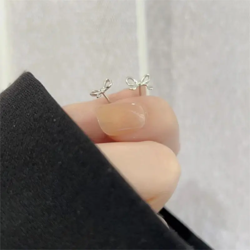 BLESSED BULLET 925 Sterling Silver Stud Earrings Women's-5