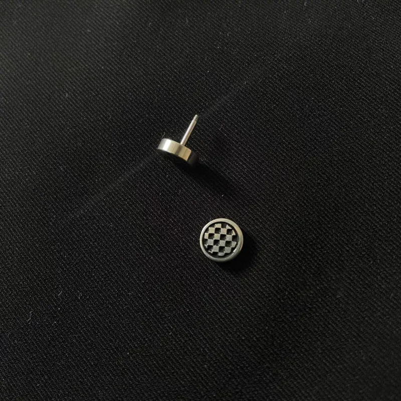 BLESSED BULLET Alloy Stud Earrings Unisex-9