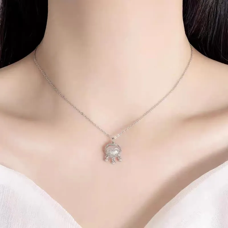 BLESSED BULLET Titanium Steel Necklaces Women's-2