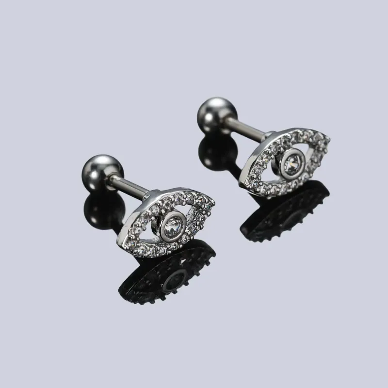 BLESSED BULLET Alloy Stud Earrings Women's-7