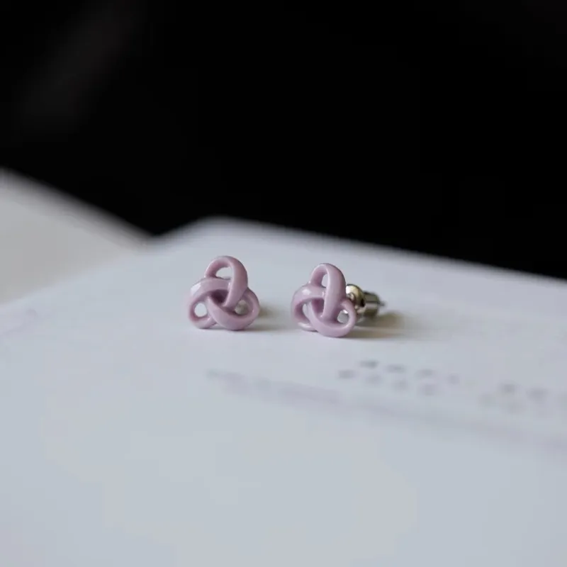 BLESSED BULLET Alloy Stud Earrings Women's-5