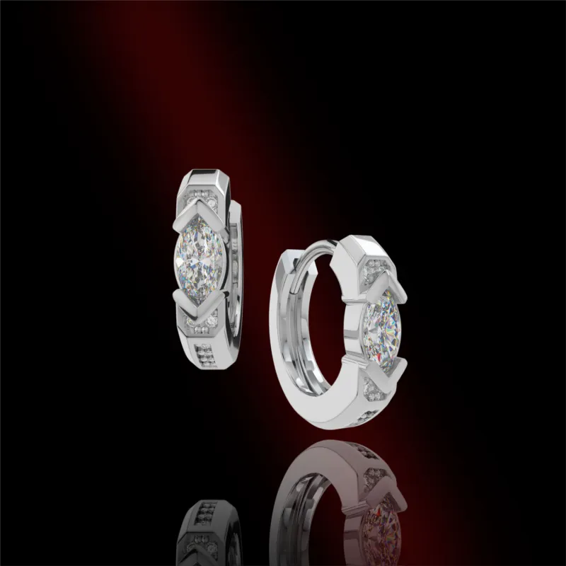 BLESSED BULLET Alloy Earrings Unisex-6