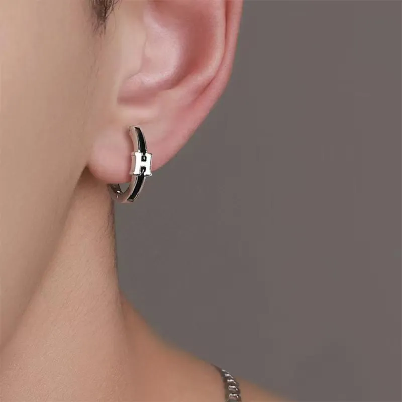 BLESSED BULLET Alloy Earrings Men's-4